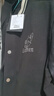 卡賓男裝 卡通刺繡夾克2024秋冬新款寬松外套潮流棒球服H 煤黑色01 M /170/48 曬單實(shí)拍圖