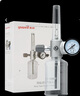 魚(yú)躍（Yuwell）浮標式氧氣吸入器 XY-98BIII醫用輸氧調節過(guò)慮器吸氧氧氣瓶減壓閥流量表計量 曬單實(shí)拍圖