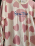 芬騰可安（FENTENGCARE）女士睡衣女秋冬新品100%純棉圓領(lǐng)套頭長(cháng)袖寬松休閑可外穿家居服Q2 曬單實(shí)拍圖