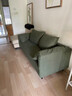 宜尚靚家沙發(fā)客廳小戶(hù)型2025新款出租房雙三人休息區大象耳朵懶人布藝沙發(fā) 復古墨綠色-燈芯絨-【高彈海綿】 三人位 180cm 曬單實(shí)拍圖