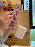 名創(chuàng  )優(yōu)品（MINISO）充電寶自帶線(xiàn)小巧便攜45w快充3c認證可上飛機type-c專(zhuān)用lighting手機適用蘋(píng)果華為vivo小米opp安卓 皎月白【45W】自帶雙線(xiàn)丨2萬(wàn)毫安丨可上飛機 曬單實(shí)拍圖