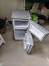 奧克斯小冰箱家用小型迷你冷藏冷凍兩用出租房宿舍用節能省電寢室辦公室電冰箱 【熱賣(mài)款 升級凈化去味】22A126DW銀 曬單實(shí)拍圖