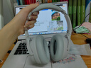 興戈（SIMGOT）空嶼EH500 深度ANC主動(dòng)降噪頭戴式藍牙耳機5.4雙金標HIFI高音質(zhì)高解析可折疊 灰羽白 曬單實(shí)拍圖