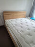 原始原素實(shí)木床橡木北歐現代簡(jiǎn)約臥室雙人床1.8x2米大床低體床L701G 曬單實(shí)拍圖