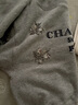 SNIDEL2025秋冬新品Chacott聯(lián)名花朵刺繡斜肩長(cháng)袖衛衣SWCT254003 灰色 均碼 (F) 曬單實(shí)拍圖