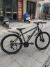 永久（FOREVER）兒童自行車(chē)山地車(chē)成人男女學(xué)生變速碟剎灰色輻條輪26寸24速 曬單實(shí)拍圖