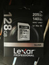 雷克沙（Lexar）128GB SD存儲卡 U3 V30 佳能索尼富士尼康相機高速SD卡 讀205MB/s 寫(xiě)140MB/s 4K超清錄制 SD銀卡 曬單實(shí)拍圖