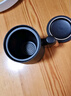 京東京造茶杯便攜式黑陶茶泡茶壺茶杯功夫茶具辦公杯隨身茶壺容量400ml 曬單實(shí)拍圖