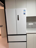 美的（Midea）M60機(jī)皇550法式多門(mén)超薄純平全嵌一級(jí)除菌凈味大容量家用制冰冰箱雙系統(tǒng)MR-550WUFIPZE國(guó)家補(bǔ)貼 曬單實(shí)拍圖