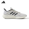 阿迪達斯 （adidas）男女運動(dòng)鞋耐磨減震透氣潮流休閑跑步鞋 亮白/一號黑/淺灰 42.5 曬單實(shí)拍圖