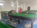 商用標準型黑腿臺球桌鋼庫比賽球房家用中式黑八大理石桌球臺 9尺 【金剛】黑腿1.2鋼庫賽級 曬單實(shí)拍圖