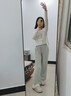 樸西毛絨勃肯棉拖鞋女款2025新款秋冬季室內居家厚底保暖時(shí)尚棉拖外穿 淺沙色 38-39 曬單實(shí)拍圖