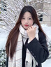 CEENIU圍巾女生秋冬季2025新款韓系百搭氛圍感圍脖女士長款格子保暖披肩 流蘇格子條紋圍巾【米白色】 曬單實拍圖