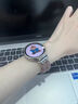 KZD適用華為手表表帶watch4pro新款gt5pro夏季gt4串珠watch4高級感g(shù)t5女款watch3pro智能gt2彈力表鏈 貓眼丁香紫鏈僅表帶 華為GT4/GT5 【41mm表盤(pán)】 曬單實(shí)拍圖