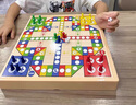 得力（deli）十二合一兒童游戲棋圍棋象棋斗獸多功能兒童啟智玩具禮物 曬單實(shí)拍圖