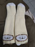 愛(ài)寶適嬰兒襪子秋冬加絨加厚長(cháng)筒襪0-1歲毛圈保暖過(guò)膝襪腳套S碼3雙 S484 曬單實(shí)拍圖