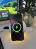 墨一 qi2無(wú)線(xiàn)充電器磁吸快充 適用華為/蘋(píng)果/三星手機Watch 4pro智能手表GT5耳機三合一無(wú)線(xiàn)桌面充電站 兼容華為/蘋(píng)果三件套【雅白】qi2認證｜一鍵變形 曬單實(shí)拍圖