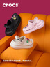卡駱馳（CROCS）檀健次同款經(jīng)典泡芙洞洞鞋百舒適男沙灘鞋女鞋休閑鞋|207521 黑色-001(含智必星) 37 (230mm) 38 曬單實(shí)拍圖