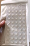 墨斗魚(yú)硅膠防撞貼PU防撞條門(mén)把手防撞神器冰箱門(mén)后防碰撞透明顆粒組合裝 曬單實(shí)拍圖