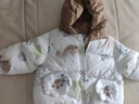 巴拉巴拉嬰兒羽絨服男童冬季女童短款外套造型可愛(ài)洋氣萌208424107234 曬單實(shí)拍圖