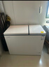 新飛（Frestec）220升家用商用冰柜 雙箱雙溫冷柜 頂開(kāi)門(mén) 冷藏冷凍臥式冰箱以舊換新BCD-220DHF 曬單實(shí)拍圖