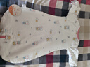 寶寶睡袋春夏薄男女?huà)雰悍捞弑磺锒窦兠藜啿妓鼕A棉四季通用 前6后4款-萌兔花舞 M碼（衣長(cháng)80cm建議6-15個(gè)月左右 曬單實(shí)拍圖