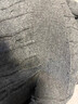 優(yōu)衣庫(kù)女裝可機(jī)洗紐花針織連帽套頭衫/25秋冬新款478871 06 鉛灰色 L /160/88 曬單實(shí)拍圖