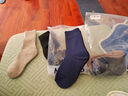 莫代爾6雙厚襪子男秋冬季長(cháng)襪加絨加厚毛圈高筒扎秋褲保暖防寒中筒東北 曬單實(shí)拍圖