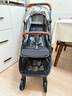 UPPAbaby MINU V3嬰兒推車(chē)可坐可躺超輕便攜嬰兒車(chē)可登機寶寶傘車(chē)口袋推車(chē) 深灰色GRY 曬單實(shí)拍圖