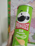 品客（Pringles）薯片桶裝罐裝馬鈴薯片休閑零食辦公室零食酸乳酪洋蔥味110g 曬單實(shí)拍圖
