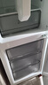 美的（Midea）195兩門(mén)二門(mén)雙開(kāi)門(mén)低噪租房小型家用電冰箱風(fēng)冷無(wú)霜小冰箱MR-195WE不串味以舊換新【國家補貼】 曬單實(shí)拍圖