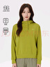 KOLON SPORT/可隆連帽衛衣 女子露營(yíng)垂釣野營(yíng)戶(hù)外運動(dòng)高領(lǐng)上衣 LKMT5ST624-YG 黃綠色 L 170/92A 曬單實(shí)拍圖