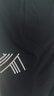 艾萊依（ERAL）羽絨褲女士設計感解構剪裁羽絨褲簡(jiǎn)約微喇寬松長(cháng)褲鴨絨保暖直筒褲 炭黑 S 155【建議80-110斤】 曬單實(shí)拍圖