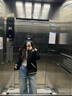 美式復古飛行員棒球服外套女生春季2025新款甜美V領(lǐng)夾克顯瘦上衣 黑色 S 曬單實(shí)拍圖