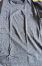 優(yōu)衣庫男女裝大師T AIRism寬松圓領(lǐng)T恤五分袖短袖475355 465185 475355/07青灰色 L 曬單實(shí)拍圖