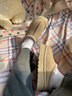 美國 UGG W Tasman 塔斯曼女款穆勒包頭保暖休閑棉鞋雪地靴5955 “沙米白編織加絨”5955-SAND 39 曬單實(shí)拍圖