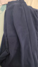 特步（XTEP）童裝兒童男女童通碼一體絨運動(dòng)針織長(cháng)褲 深奧藍 160cm 曬單實(shí)拍圖