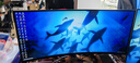 SANV34英寸帶魚屏4K165/180/240HZ電腦顯示屏3液晶顯示器21:9超寬IPS屏幕144游戲電競曲面臺(tái)式主機(jī)3A 34英寸曲黑4K 180HZ一線通65W手機(jī)投屏 曬單實(shí)拍圖