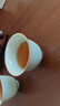 蘇氏陶瓷（SUSHI CERAMICS）卵青冰花功夫茶杯開(kāi)片冰裂品茗杯六個(gè)簡(jiǎn)裝 曬單實(shí)拍圖