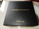 華為（HUAWEI）手表WATCH GT 5【咨詢(xún)享優(yōu)惠】運動(dòng)智能兩周續航藍牙通話(huà)體溫心率血氧健康監測送男女朋友禮物pro4 46mm幻夜黑【皮表帶+貼膜】 曬單實(shí)拍圖