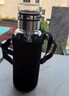 恩爾美（nRMEi）茶水分離杯大容量男士泡茶杯冷泡杯高硼硅耐熱便攜辦公室喝水杯子 【茶水分離+杯套】本色 750ml 曬單實(shí)拍圖