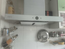萊梅德（LAIMD）德國萊梅德T型大吸力抽油煙機家用開(kāi)放式廚房智能變頻頂吸式抽煙機白色煙機自清潔免拆洗 CXW-9020 曬單實(shí)拍圖