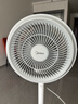 美的（Midea）【暴風(fēng)循環(huán)】空氣循環(huán)扇大風(fēng)量搖頭電風(fēng)扇家用臺式落地扇輕音臥室節能小風(fēng)扇柔風(fēng)輕羽扇 FGA24TQ 曬單實(shí)拍圖