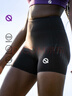 輕功【健將同款】輕功彈力怪Ultra緊身褲馬拉松跑步競技夏季運動(dòng)短褲 男款四分半黑色 L 曬單實(shí)拍圖