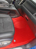 拓夫保時(shí)捷卡宴腳墊macan帕拉梅拉taycan瑪卡718/911專(zhuān)用全包圍腳墊 雙層 真皮+仿羊絨【大紅色】 曬單實(shí)拍圖