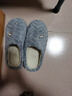 回力棉拖鞋男士居家厚底防滑毛絨保暖室內情侶棉拖WST-0971 灰色44-45 曬單實(shí)拍圖