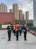 學(xué)生國旗班儀仗隊服裝升旗手服飾套裝學(xué)校升旗護旗儀式護衛隊禮服 綠色套餐4件套 均碼 男款175 適合120-140斤左右 曬單實(shí)拍圖