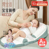 愛(ài)寶適嬰兒斜坡枕墊新生兒喂奶可調節哺乳枕寶寶床中床 三擋調節 綠色 斜坡 【三檔調節+防滑柱】 曬單實(shí)拍圖