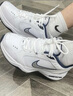 耐克NIKE男訓練鞋老爹鞋AIR MONARCH IV 運動(dòng)鞋 415445-102白藍42 曬單實(shí)拍圖
