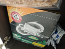 艾禾美（Arm&Hammer）鐵錘貓砂黑盒綠標28磅 曬單實(shí)拍圖